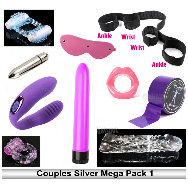 Couples Silver Pack 1 Sex Toy Mega Pack
